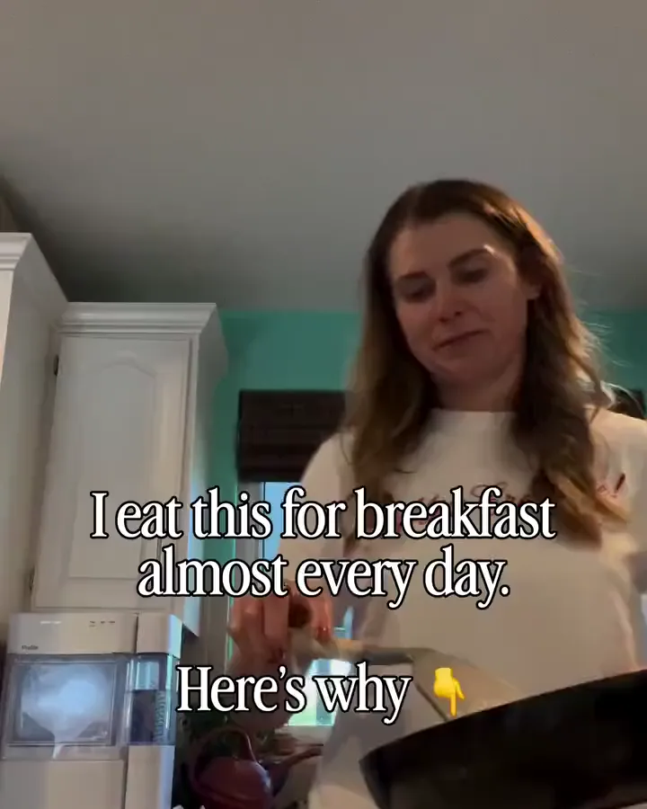 Fiona’s breakfast reel, in her kitchen.